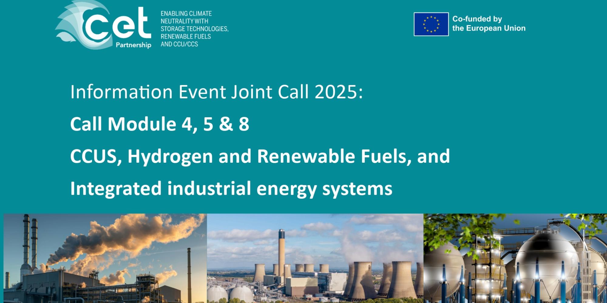 Information Event for Joint Call 2025: Call Modules 4 ,5 & 8