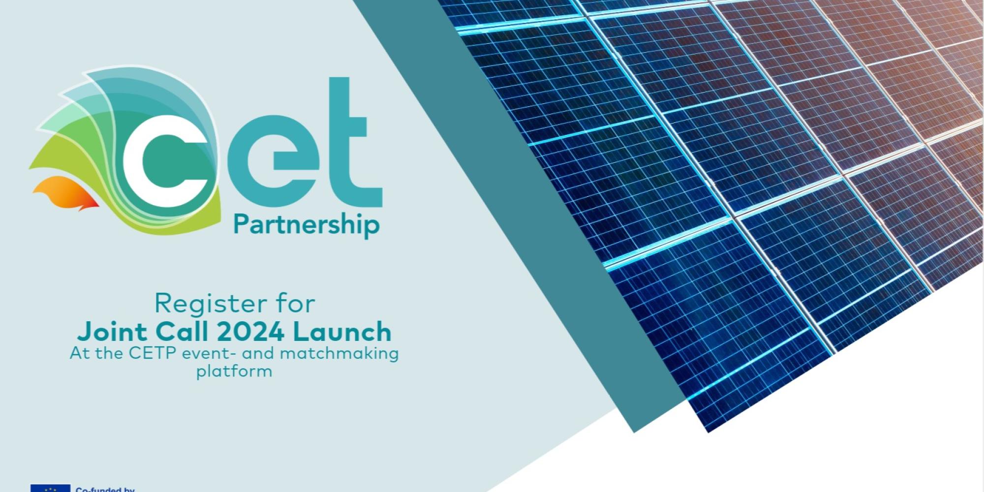 Joint Call 2024 Launch Event | CETPartnership