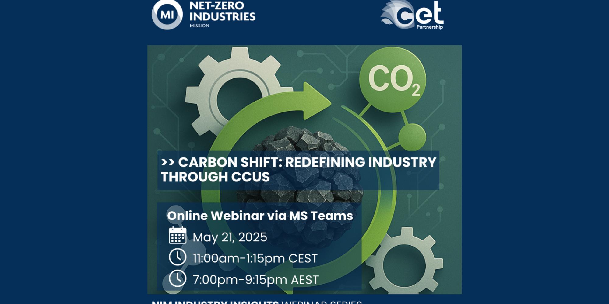NIM Industry Insights Series – Carbon Shift: Redefining Industry Through CCUS