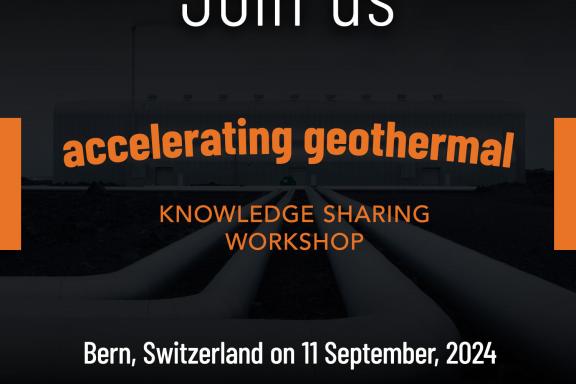 Knowledge Sharing Workshop 2024: Accelerating Geothermal Energy